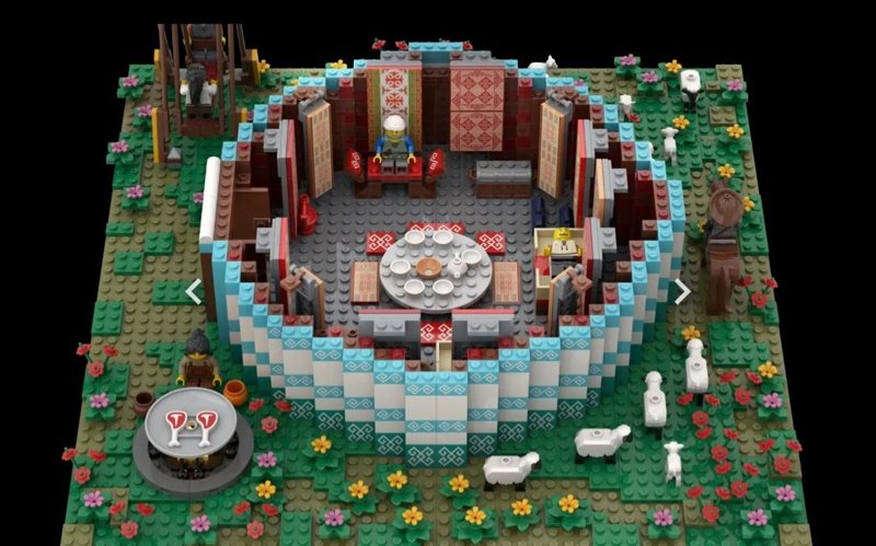 LEGO киіз үй конструкторын шығаруы мүмкін