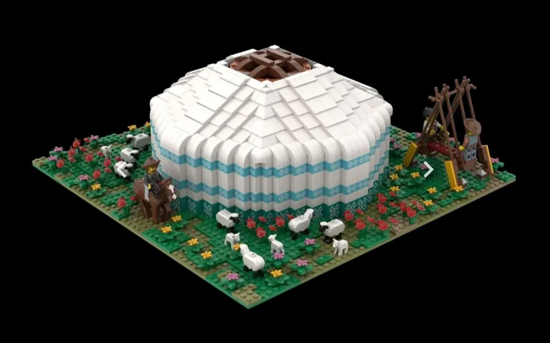 LEGO киіз үй конструкторын шығаруы мүмкін