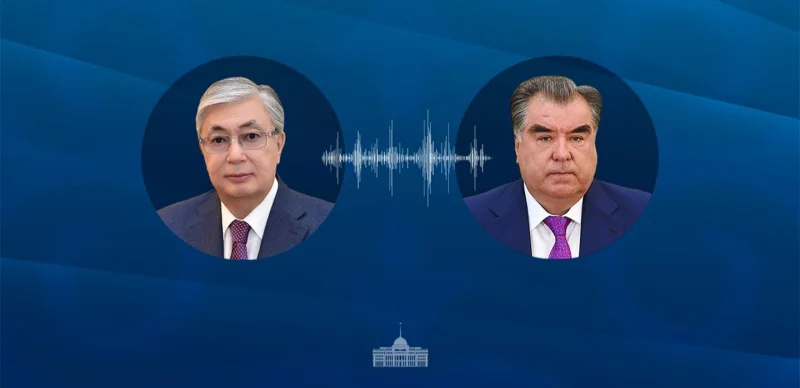 Қасым-Жомарт Тоқаев Тәжікстан Президенті Эмомали Рахмонмен телефон арқылы сөйлесті 