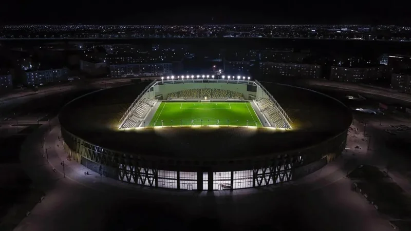 UEFA-standard stadium in Kyzylorda