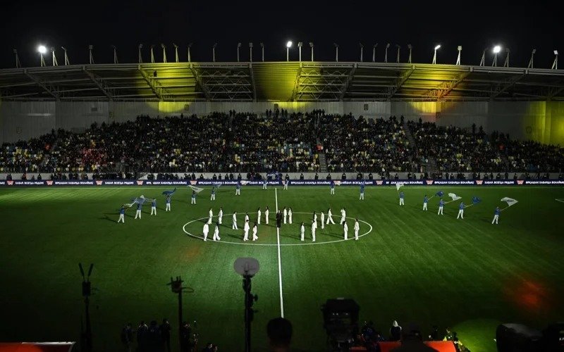 Kazakhstan unveils new UEFA-standard stadium in Kyzylorda
