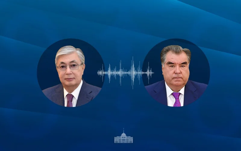 Президенты Казахстана и Таджикистана провели телефонный разговор