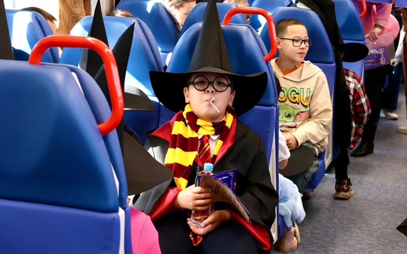 Более 300 человек стали пассажирами первого «Поезда Поттера» в Казахстане