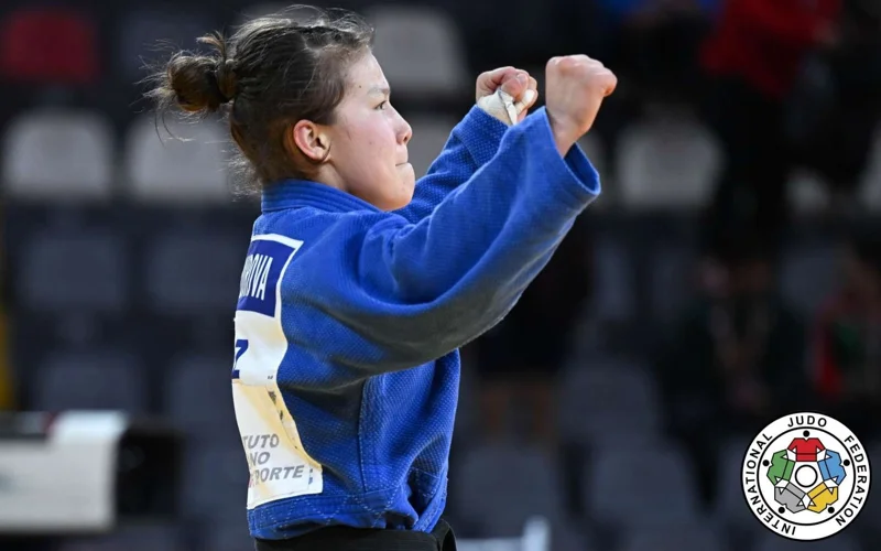 Kazakh judoka Dana Abdirova clinches silver at Junior World Championships