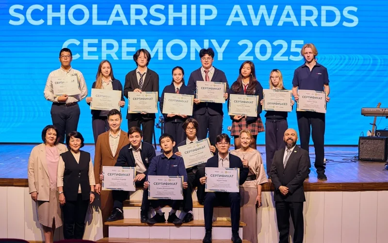 17 talented students from Kazakhstan awarded IB Scholarships