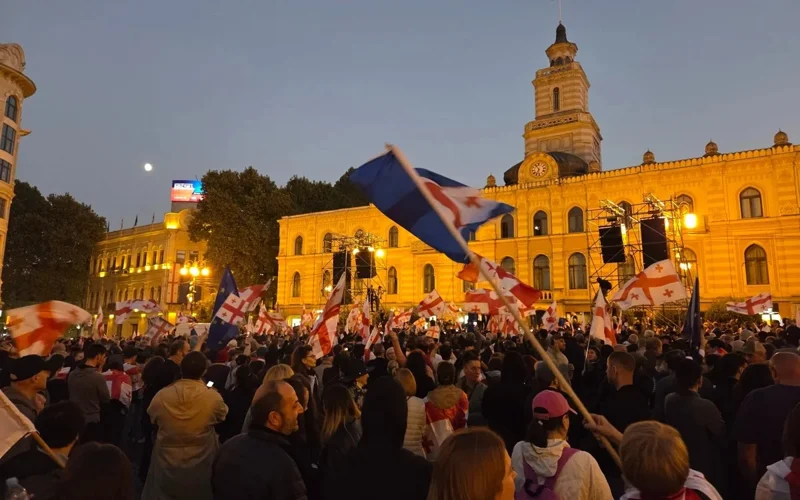 Организаторам митинга в Грузии предъявили обвинение в попытке свержения власти