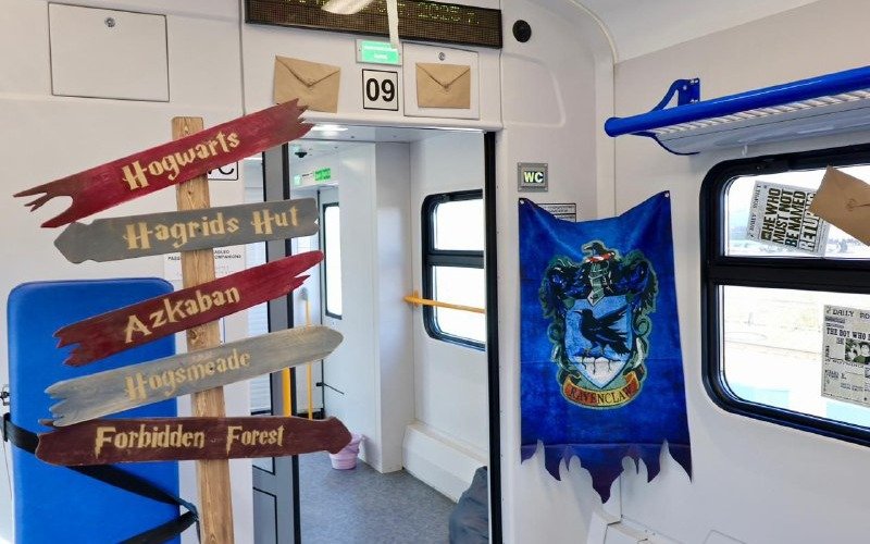 Более 300 человек стали пассажирами первого «Поезда Поттера» в Казахстане