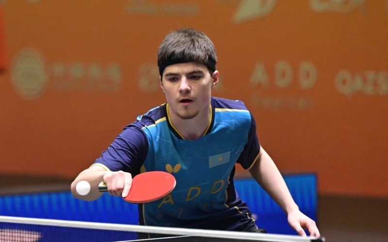 Алан Курмангалиев стал бронзовым призером турнира по настольному теннису в Китае