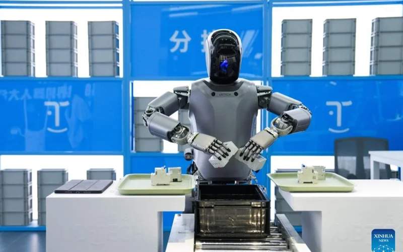 Китай компенсирует сокращение населения промышленными роботами