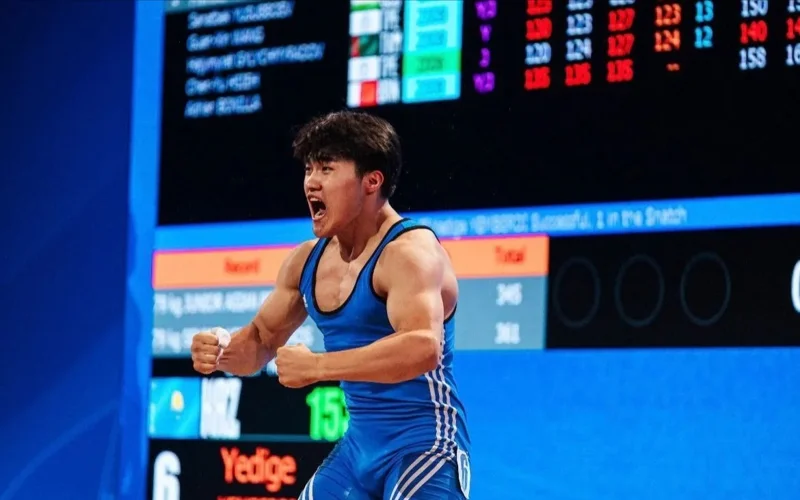 Kazakhstan's Yemberdi finishes 6th at World Weightlifting Championships in Norway