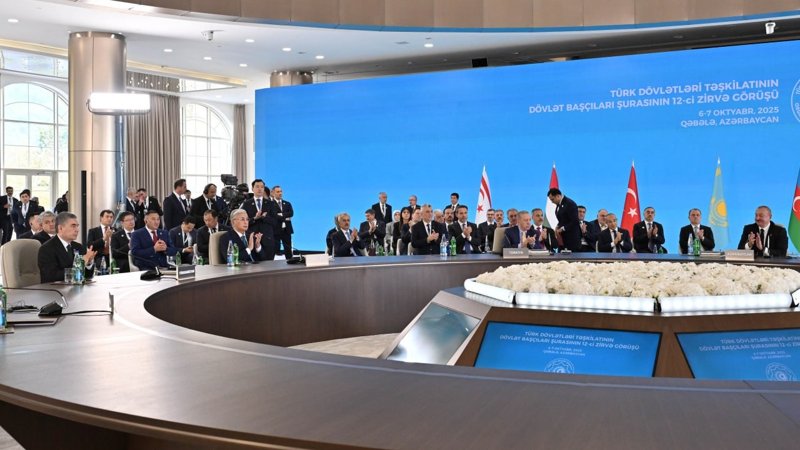 Түркі мемлекеттері ұйымы ХІІ саммитінде Габала декларациясына қол қойылды Түркі мемлекеттері ұйымы ХІІ саммитінде Габала декларациясына қол қойылды