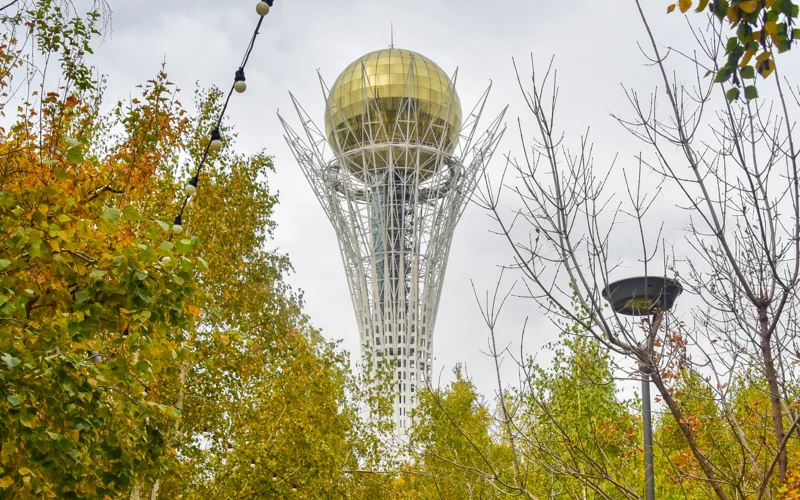 погода, ауа райы, осень, күз, байтерек