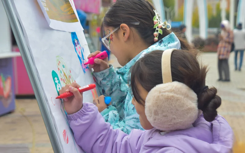 балалар, дети, рисование, детские кружки 