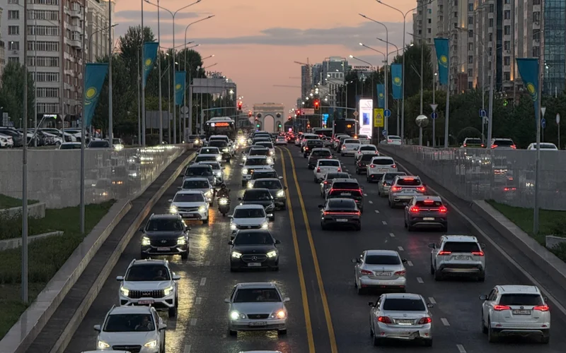 пробки, дорога, машины, көлік