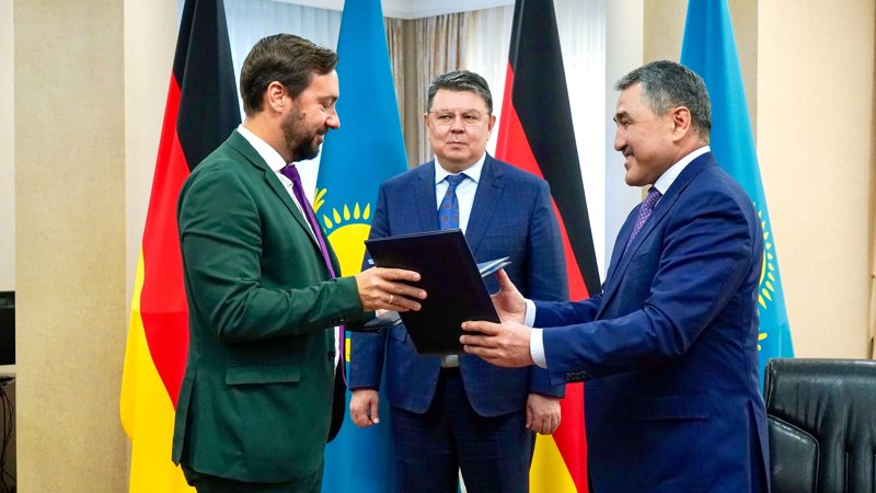 Водное сотрудничество Казахстана и Германии выходит на новый уровень