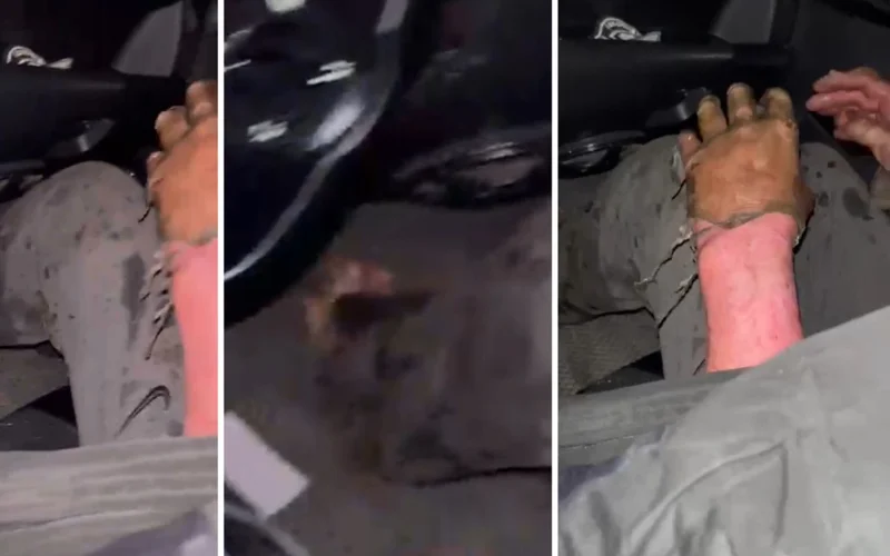 Герой на трассе: в области Абай охранник спас водителя из горящего грузовика