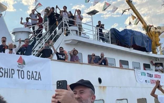 Израиль перехватил суда новой флотилии, направлявшейся в сектор Газа