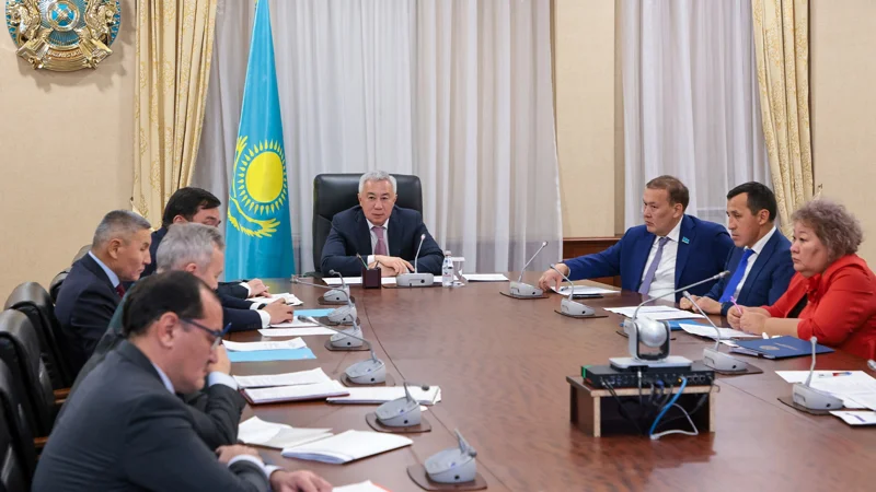 Серик Жумангарин провел оперативное совещани