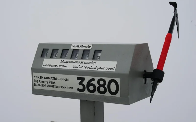 счетчик восхождений, большой алматинский пик