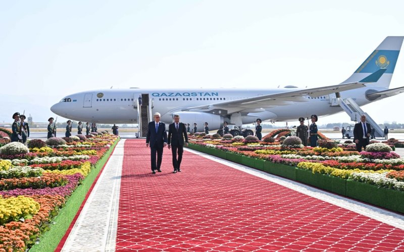 President Tokayev arrives in Dushanbe President Tokayev arrives in Dushanbe