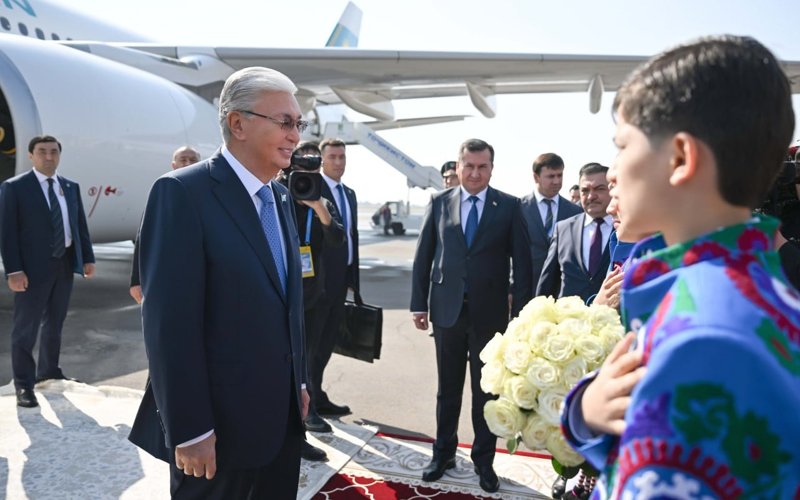 President Tokayev arrives in Dushanbe President Tokayev arrives in Dushanbe
