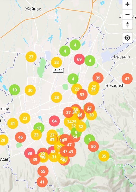 воздух Алматы а