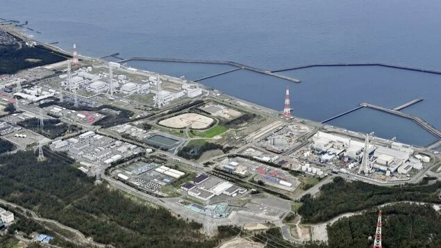 File photo, taken from a Kyodo News plane, shows Tokyo Electric Power Company Holdings Inc.'s Kashiwazaki-Kariwa nuclear power plant in Niigata Prefecture in April 2021.