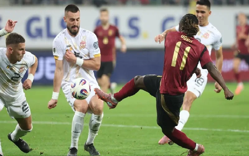 Футбол Бельгия Македония