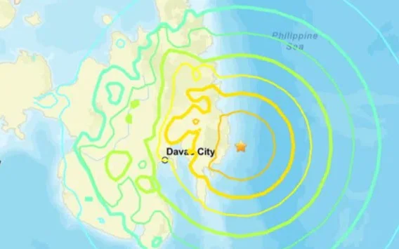M7.5 earthquake hits southern Philippines