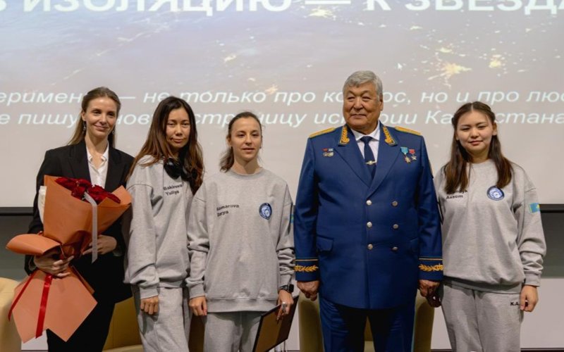 Елімізде әйелдер ғарыш экипажының қатысуымен алғашқы «SANA-1» эксперименті аяқталды