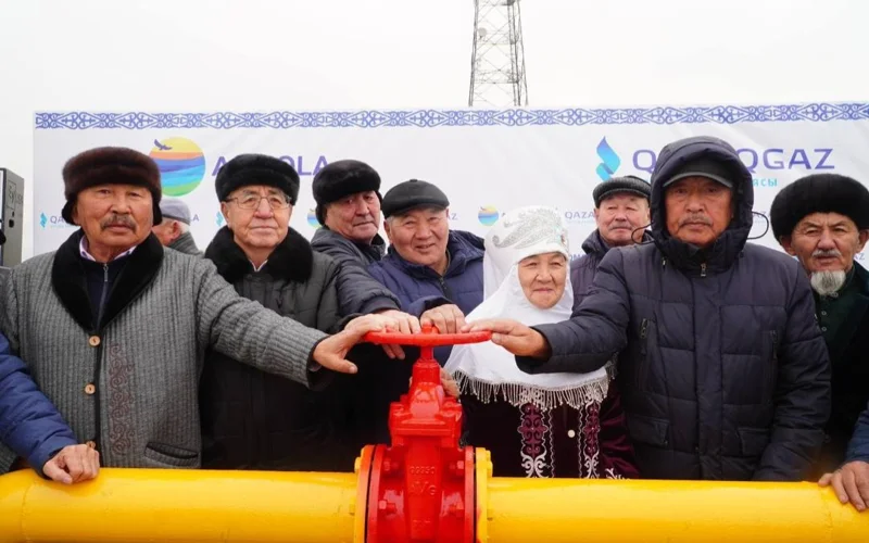 Ақмола облысында 13 мыңнан астам тұрғын табиғи газға қол жеткізді