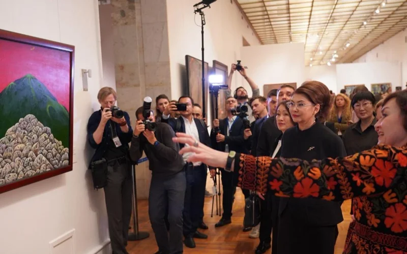 Выставку «Шедевры искусства Казахстана» представили в Третьяковской галерее