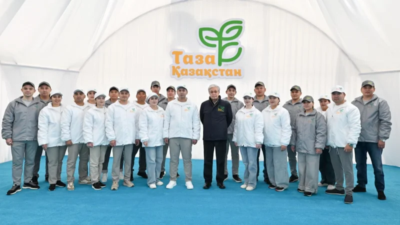 қоғамдық жұмысқа атсалысып жүрген жастарға алғыс айтты