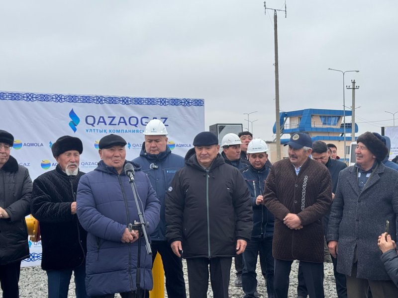 В Акмолинской области еще два села получили «голубое топливо»