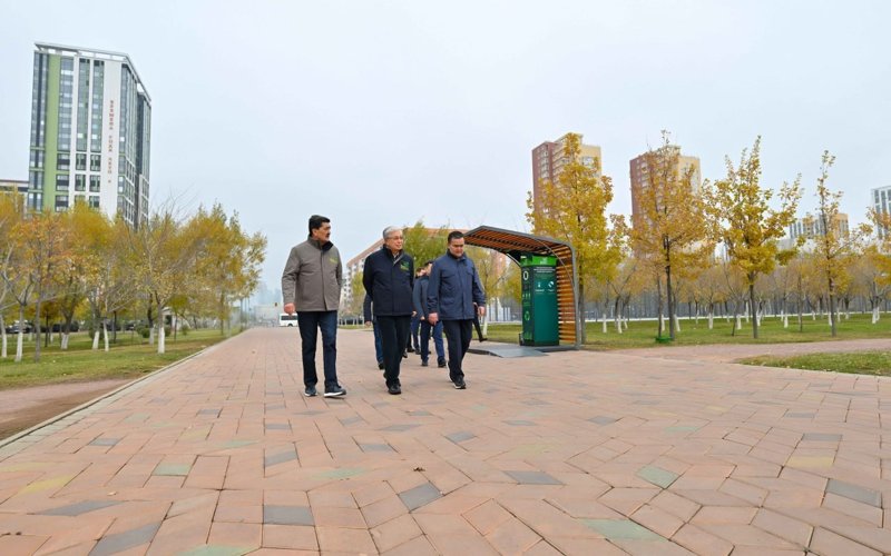 President Tokayev joins Taza Qazakhstan environmental campaign President Tokayev joins Taza Qazakhstan environmental campaign
