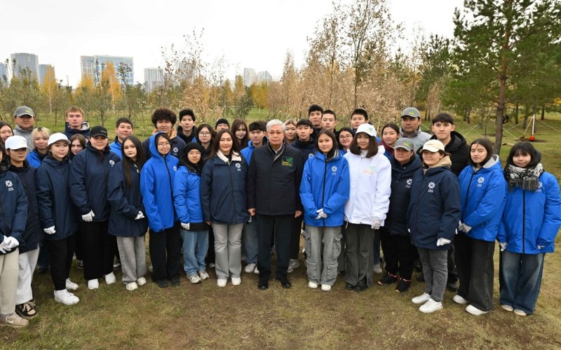 President Tokayev joins Taza Qazakhstan environmental campaign President Tokayev joins Taza Qazakhstan environmental campaign