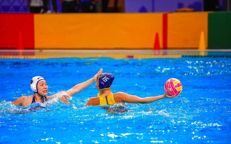 Женская сборная Казахстана завоевала бронзовую медаль чемпионата Азии сборная казахстана, ватерполистки, водное поло