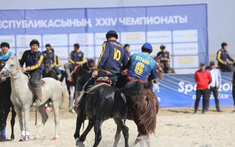 Kokpar sredı vzroslyh: Astana stala bronzovym prızerom chempıonata strany kokpar