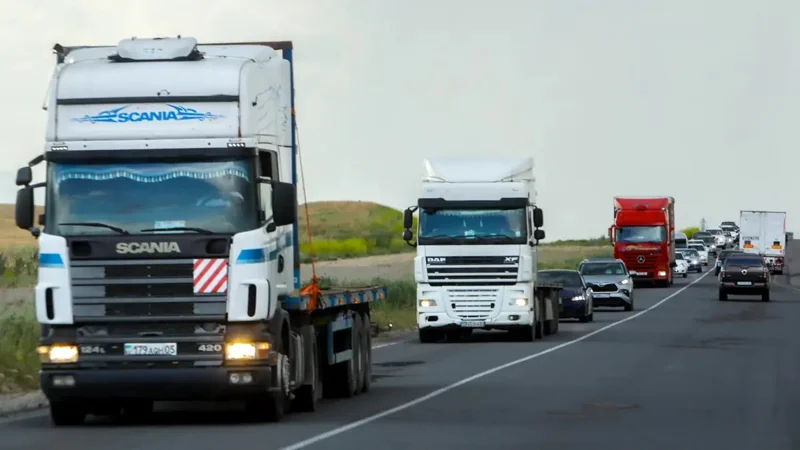 Russia to revise stay periods for Kazakh truck drivers