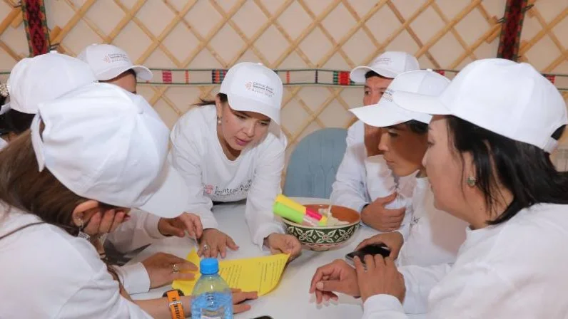 Ortalyq Azııa elderiniń pedagogteri Nókiste bas qosty