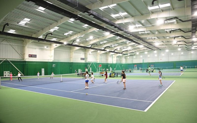 Современный теннисный центр открылся в Алматы теннис, теннисный корт, Алматы