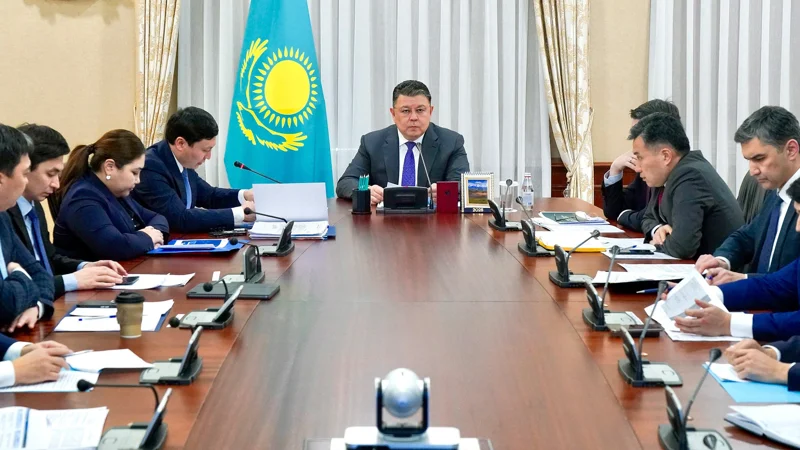 Канат Бозумбаев проверил ход реализации Нацпроекта МЭКС