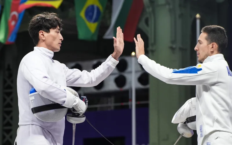 Казахстан завоевал три «золота» на «Турнире сильнейших» по фехтованию