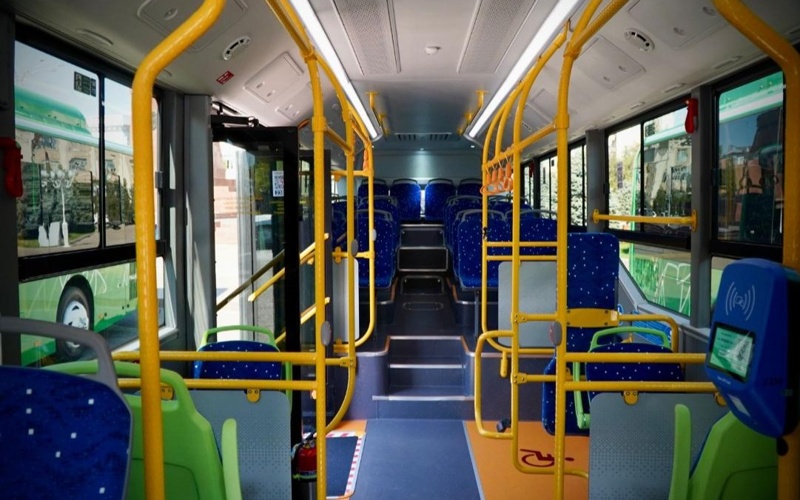 24 новых автобуса вышли на маршруты в Таразе автобус, автобусы, Тараз