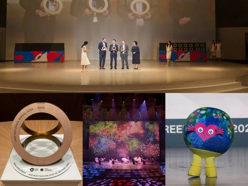 Uzbekistan pavilion at World Expo in Osaka is awarded a gold medal for “Theme Development”