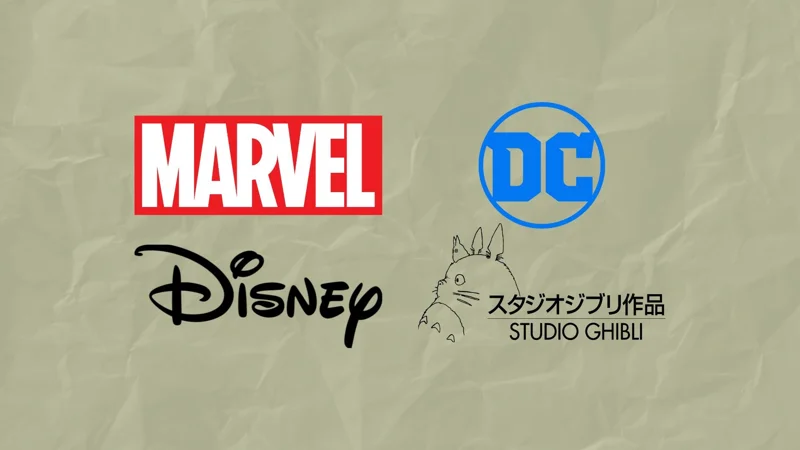 From DC and Marvel to Studio Ghibli and Disney