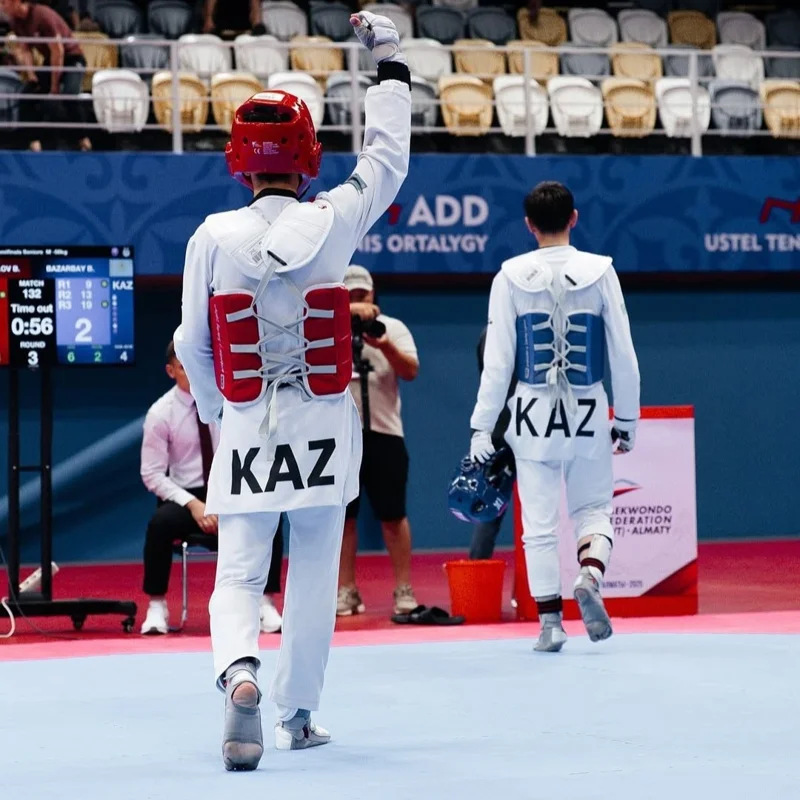 Kazakh taekwondo athletes secure 2 medals at tournament in Montenegro