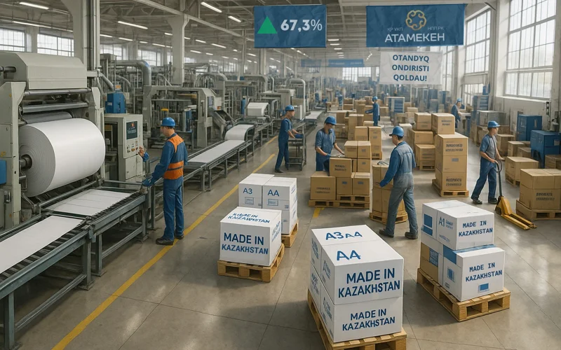 Қағаз өндірісіне серпін: мемлекеттік сатып алуда жаңа ереже күшіне енбек