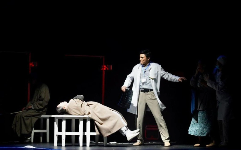 Мәскеу сахнасында қазақ әдебиетінің классигі Төлен Әбдіктің шығармалары дәріптелді