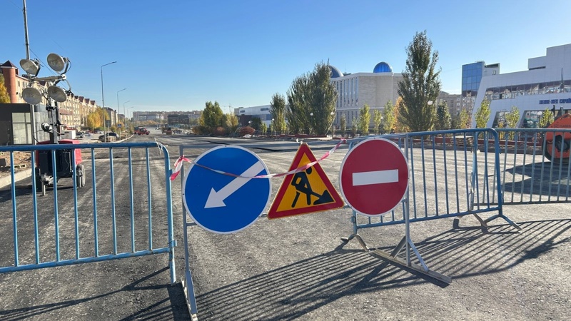 дорога закрыта Ақтөбеде жол жөндеуші мердігер мен әкімдік арасында дау туды
